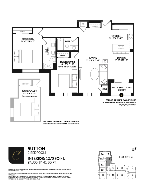 Sutton Suite - Creekside Condos Milton